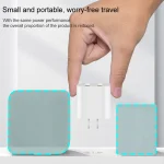 M117 2.4A Dual USB Port Flash Charger Travel Charger, EU Plug, Dual USB - Image 6