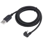 U-shaped Micro USB Male to USB Male Nylon Braid Charge Data Cable - Image 2
