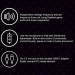 Logitech G333 In-ear Gaming Wired Earphone with Microphone, Standard Version - Image 3