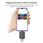 3 in 1 USB-C / Type-C to USB + Micro USB OTG Adapter TF / SD Card Card Reader, Micro USB - Image 2