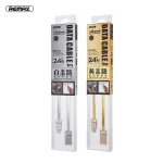 REMAX RC-091a 2.4A USB to USB-C / Type-C Golden Diamond Data Sync Charging Cable, Cable Length: 1m, RC-091a - Image 4