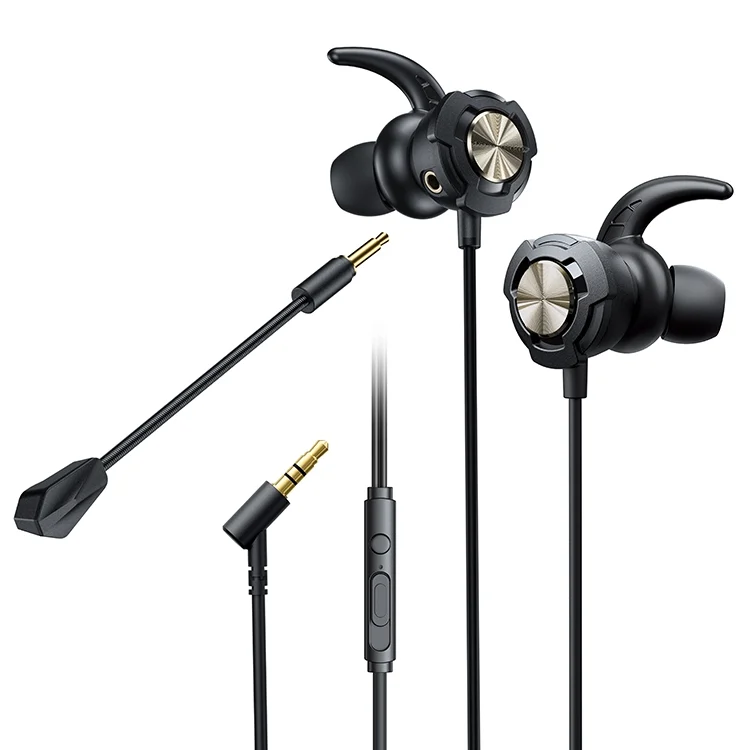 WK Assaulter Game Series YB01 3.5mm In-ear Wired Earphone, YB01 (Black), YB01 (Red)