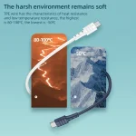 REMAX RC-068 PD 65W Type-C / USB-C to Type-C / USB-C High Elastic TPE Fast Charging Data Cable, Length: 1m, Type-C to Type-C - Image 4