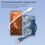 REMAX RC-068a 5A  Type-C / USB-C High Elastic TPE Fast Charging Data Cable, Length: 1m, Type-C - Image 4