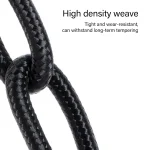60W PD USB-C / Type-C Male to USB-C / Type-C Male Braided Data Cable, Cable Length: 1m - Image 4