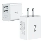 IVON AD36 12W 2.4A Dual USB Port Travel Charger, US Plug