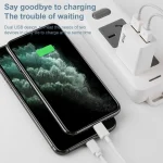 IVON AD38 5V 2.1A Dual USB Port Travel Charger, US Plug - Image 3