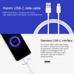 Original Xiaomi USB to USB-C / Type-C Data Cable Normal Version, Cable Length: 1m - Image 2