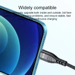 4 in 1 66W 6A USB to 8 Pin + Micro USB + Dual USB-C / Type-C Fast Charging Data Cable, Cable Length: 2m, 2m, 2m 66W - Image 5