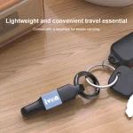 IVON CA90 3.1A Max USB to Micro USB Portable Data Cable with Ring, Length: 14.5cm, Micro USB - Image 4