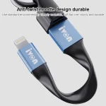 IVON CA90 3.1A Max USB to Micro USB Portable Data Cable with Ring, Length: 14.5cm, Micro USB - Image 5