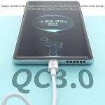 IVON CA203 60W PD USB-C / Type-C to USB-C / Type-C Fast Charging Data Cable, Cable Length: 1m - Image 6