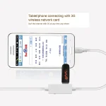 OTG-Y-03 USB 2.0 Male to Micro USB Male + USB Female OTG Charging Data Cable for Android Phones / Tablets with OTG Function, with Switch, Length: 1.1m, with Switch Length: 1.1m - Image 7