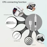 OTG-Y-03 USB 2.0 Male to Micro USB Male + USB Female OTG Charging Data Cable for Android Phones / Tablets with OTG Function, with Switch, Length: 1.1m, with Switch Length: 1.1m - Image 9