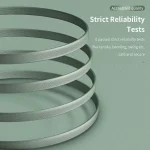 ROCK S1 5V / 2.4A USB-C / Type-C Charging + Data Synchronization TPE Flat Shape Data Cable, Cable Length: 1m, USB-C / Type-C - Image 7