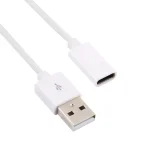 USB Male to USB-C / Type-C Female Adapter Cable, Length: 1m, 1m USB Male to Type-C Female - Image 4