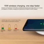 Huawei 15W Max Qi Standard Intelligent Fast Wireless Charger with 5A Cable and 10V / 4A Charging Plug - Image 10
