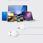 awei CL-62 2 in 1 2.5A USB-C / Type-C Charging + Transmission Aluminum Alloy Double-sided Insertion Data Cable, Length: 1m - Image 5