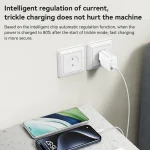 Yesido YC57 PD 20W USB-C / Type-C Single Port Quick Charger, EU Plug, Type-C Port Quick Charger - Image 4