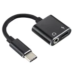 2 in 1 3.5mm to USB-C / Type-C Audio Charging Converter Adapter - Image 2
