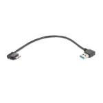 2 PCS USB 3.0 Right Elbow Male to Micro USB 3.0 Elbow Charging Data Cable, Cable Length: 27cm - Image 3