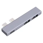 For MacBook Pro 819B Dual USB-C/Type-C Male to Dual USB+USB-C/Type-C Female Adapter, 819B - Image 4