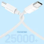 WK WDC-175 120W USB-C/Type-C to USB/Type-C Fast Charge Data Cable, Length: 1.2m - Image 4