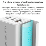 MOMAX UM30 PD 67W Fast Charger Power Adapter, UK Plug, UK Plug - Image 8