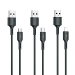 WK WDC-136 USB to Micro USB 3A Fast Charing Data Cable, USB to Micro USB(Black), USB to Micro USB(White) - Image 7