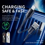 WK WDC-136 USB to Micro USB 3A Fast Charing Data Cable, USB to Micro USB(Black), USB to Micro USB(White) - Image 3