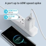 MOMAX UM30 PD 67W Fast Charger Power Adapter, CN Plug, CN Plug - Image 4