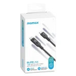 MOMAX DC22 1.2m USB-C / Type-C to USB-C / Type-C PD 100W Digital Display Braided Data Sync Charge Cable, DC22 - Image 4