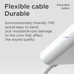 JOYROOM SH-C1 Type-C / USB-C to 3.5mm Digital Audio Converter Adapter, Type-C to 3.5mm - Image 6