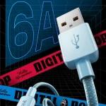 WEKOME WDC-03 Tidal Energy Series 3A USB to Micro USB Braided Data Cable, Length: 1m, USB to Micro USB - Image 6