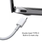 PD 5A USB-C / Type-C Male to USB-C / Type-C Male Fast Charging Cable, Cable Length: 2m, 2m - Image 5