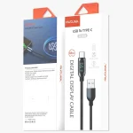Mutural Li-CC003 1.2m 66W Digital Display USB to Type-C Charging Data Cable - Image 8
