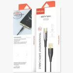 Mutural Li-CC011 1.2m 66W Transparent USB to Type-C Charging Data Cable - Image 6