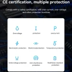Yesido YC57C PD 20W USB-C / Type-C Single Port Quick Charger with Type-C to Type-C Cable, EU Plug, with Type-C to Type-C Cable - Image 10