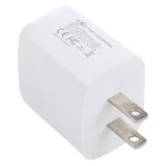 LZ-215A+C 20W QC 3.0 USB + PD 3.0 USB-C / Type-C Fast Charging Travel Charger, US Plug - Image 2