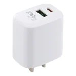 LZ-215A+C 20W QC 3.0 USB + PD 3.0 USB-C / Type-C Fast Charging Travel Charger, US Plug - Image 5