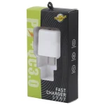LZ-215A+C 20W QC 3.0 USB + PD 3.0 USB-C / Type-C Fast Charging Travel Charger, US Plug - Image 7