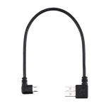 24cm USB Elbow to Micro USB Elbow Charging Cable - Image 2