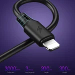 WK WDC-092 2m 2.4A Max Output Full Speed Pro Series USB to Micro USB Data Sync Charging Cable, 2m Micro USB - Image 3