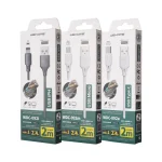 WK WDC-092 2m 2.4A Max Output Full Speed Pro Series USB to Micro USB Data Sync Charging Cable, 2m Micro USB - Image 7