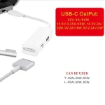 3 in 1 MagSafe 1 / 2 + PD Port + USB to USB-C / Type-C Converter Adapter - Image 3