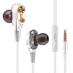 QKZ CK8 HiFi In-ear Four Unit Sports Music Headphones