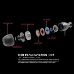 QKZ DM2 High Quality In-ear Sports Music Headphones, Microphone Version - Image 6