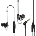 QKZ DM10 High-quality In-ear All-metal Sports Music Headphones, Microphone Version - Image 2