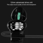 QKZ DM10 High-quality In-ear All-metal Sports Music Headphones, Microphone Version - Image 7