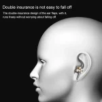 QKZ EQ1 CNC Metal Shark Fin Headphones Sports Music Headphones, Microphone Version - Image 10